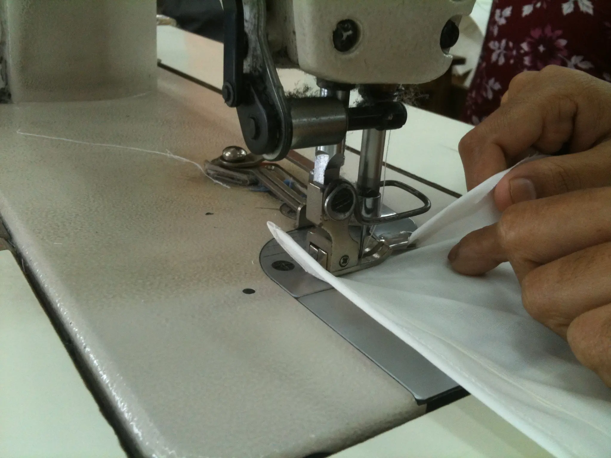 Modern apparel manufacturing equipment