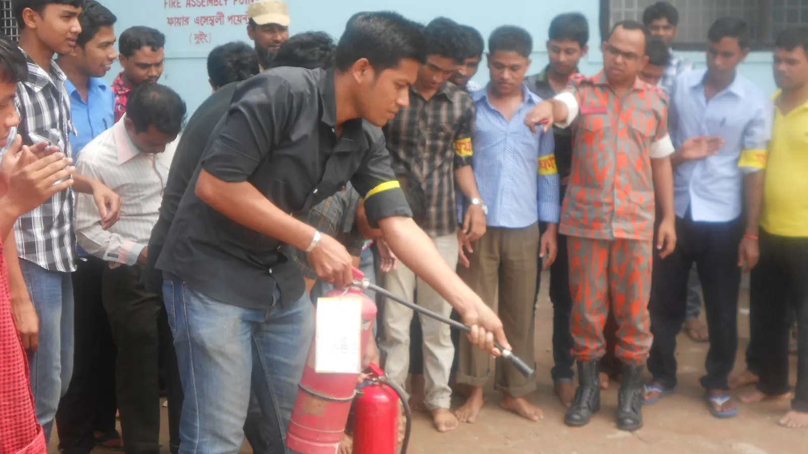 Panorama employees taking part in a workplace training session